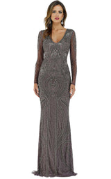 1 of 4 Lara 29615 Dress Grey