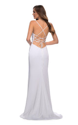 5 of 5 La Femme 29615 Dress White