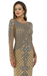 3 of 4 Lara 29616 Dress Nude