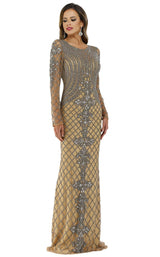 1 of 4 Lara 29616 Dress Nude