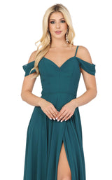 13 of 18 Dancing Queen 2961 Dress Hunter-Green