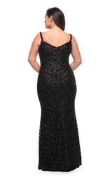 3 of 4 La Femme 29622 Dress Black