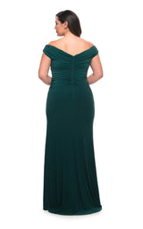 La Femme 29663 Dress Dark-Emerald