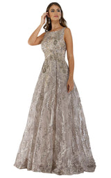 1 of 4 Lara 29664 Dress Khaki