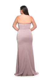 5 of 6 La Femme 29664 Dress Mauve