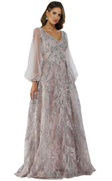 1 of 4 Lara 29667 Dress Pink-Green