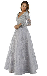 1 of 4 Lara 29669 Dress Silver