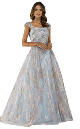 1 of 4 Lara 29674 Dress Blue