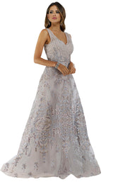 1 of 4 Lara 29675 Dress Mauve