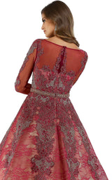 4 of 4 Lara 29679 Dress Cranberry