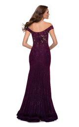 5 of 6 La Femme 29693 Dress Dark-Berry