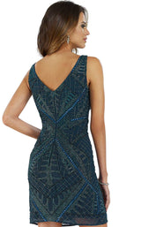 4 of 4 Lara 29706 Dress Teal