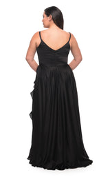 4 of 6 La Femme 29740 Dress Black