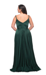 5 of 6 La Femme 29740 Dress Emerald