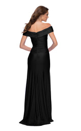 4 of 5 La Femme 29781 Dress Black