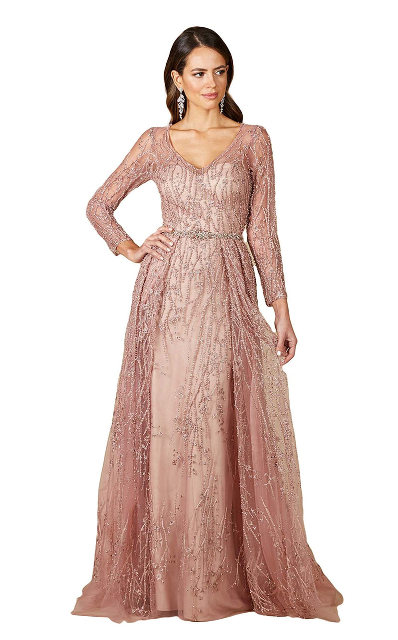 Lara 29782 Dress Dusty Rose