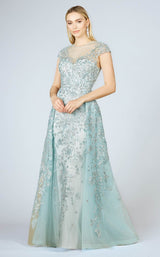 1 of 2 Lara 29798 Dress Light-Blue