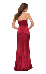 6 of 7 La Femme 29807 Dress Red