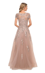 2 of 4 La Femme 29829 Dress Blush