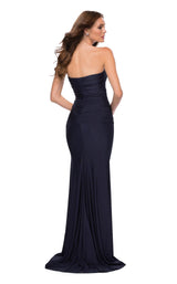 2 of 2 La Femme 29851 Dress Navy