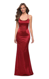 La Femme 29858 Dress Red