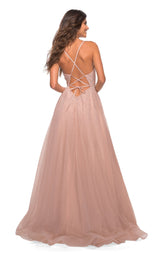 2 of 4 La Femme 29920 Dress Mauve