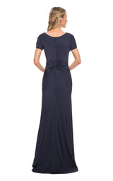 2 of 4 La Femme 29926 Dress Navy