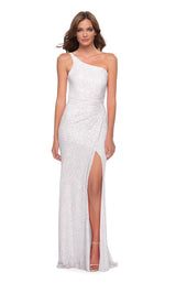 2 of 4 La Femme 29962 Dress White