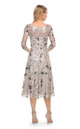 2 of 2 La Femme 29988 Dress Silver