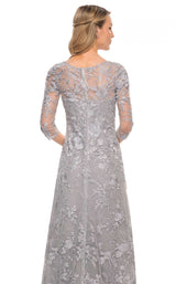 4 of 4 La Femme 29989 Dress Silver