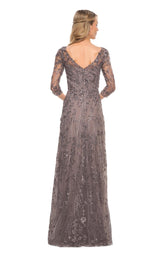 2 of 4 La Femme 29994 Dress Gunmetal