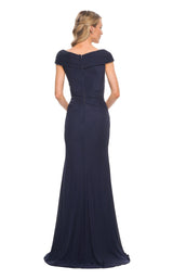 2 of 4 La Femme 29996 Dress Navy