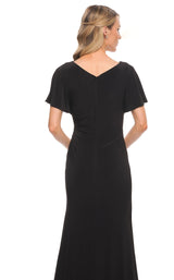 4 of 4 La Femme 29997 Dress Black