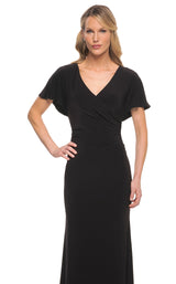 3 of 4 La Femme 29997 Dress Black