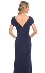 4 of 4 La Femme 29998 Dress Navy
