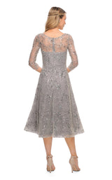 2 of 2 La Femme 30002 DressSilver