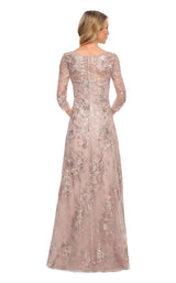 2 of 4 La Femme 30054 Dress Mauve