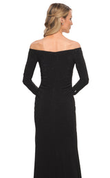 4 of 4 La Femme 30073 Dress Black