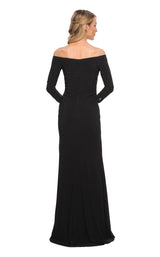 2 of 4 La Femme 30073 Dress Black