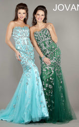3 of 4 Jovani 3008 Dress Aqua
