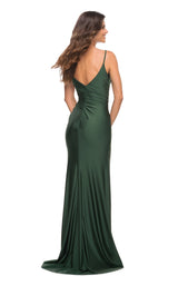 4 of 8 La Femme 30095 Dress Dark-Emerald