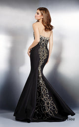 2 of 2 Jovani 30137BG Black