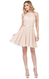 3 of 5 Dancing Queen 3013 Dress Champagne