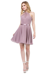 1 of 5 Dancing Queen 3013 Dress Mocha