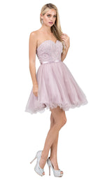 Dancing Queen 3014 Dress Dusty-Pink