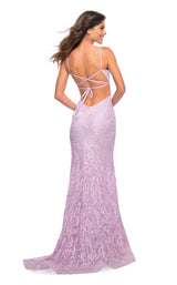 5 of 12 La Femme 30171 Dress Lavender