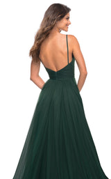 7 of 8 La Femme 30180 Dress Dark-Emerald