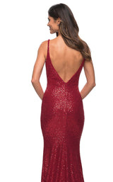 12 of 12 La Femme 30187 Dress Red