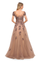 2 of 4 La Femme 30197 Dress Cocoa