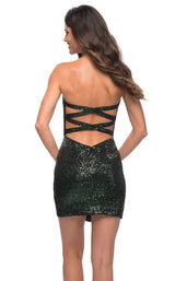 La Femme 30259 Dress Emerald